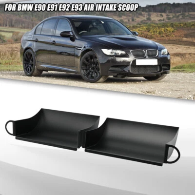 FOR BMW 3Series E91 E90 E92 E93 E84 335i 328i Air Scoops Ram Air Cold Air Intake - Image 1 of 4