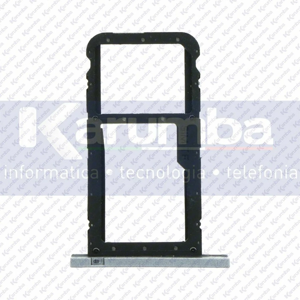 CARRELLINO SIM HUAWEI MEDIAPAD T3 AGS-W09 DUAL SIM CARRELLO TRAY GRIGIO GREY