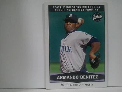 2004 (MARINERS) Upper Deck Vintage Black and White #333 Armando Benitez TR - Image 1 of 2
