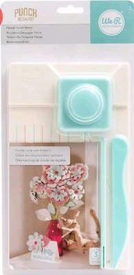 We R Memory Keepers Flower Punch Board Brand New Still In The Box Never Used - Image 1 of 4