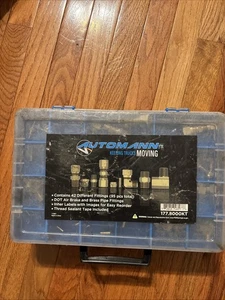Automann 177-8000KT Compression Air Fitting Mobile Repair Kit, INCOMPLETE - Foto 1 di 7
