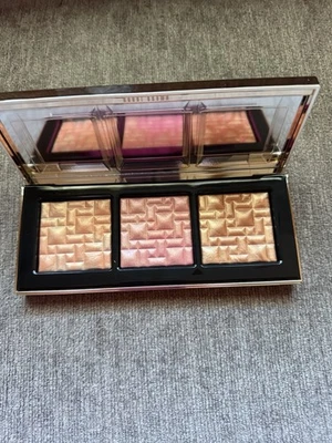 Bobbi Brown To Glow Highlighter trio Palette Limited Edition Authentic New Rare - Image 1 of 2
