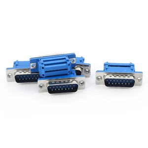 5pcs D-SUB DB15 15 Pin Male IDC Type Crimp Connector for Flat Ribbon Cable - Zdjęcie 1 z 2