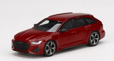 TSM MODEL - AUDI RS 6 Avant Tango rosso - 1/43 - TSM430539 - Immagine 1 di 4