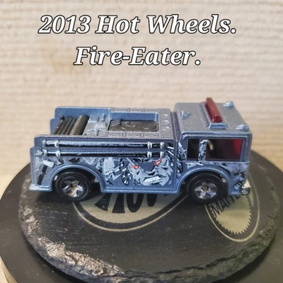 Hot Wheels 2013. Serie Marvel Spider-Man. Comedor de fuego. Suelto. Foto 1 de 4