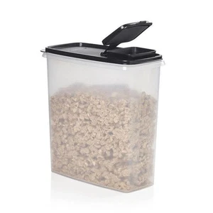 Tupperware NEW Super Cereal Storer Container Large 20 Cup w/Black Seal - Picture 1 of 1