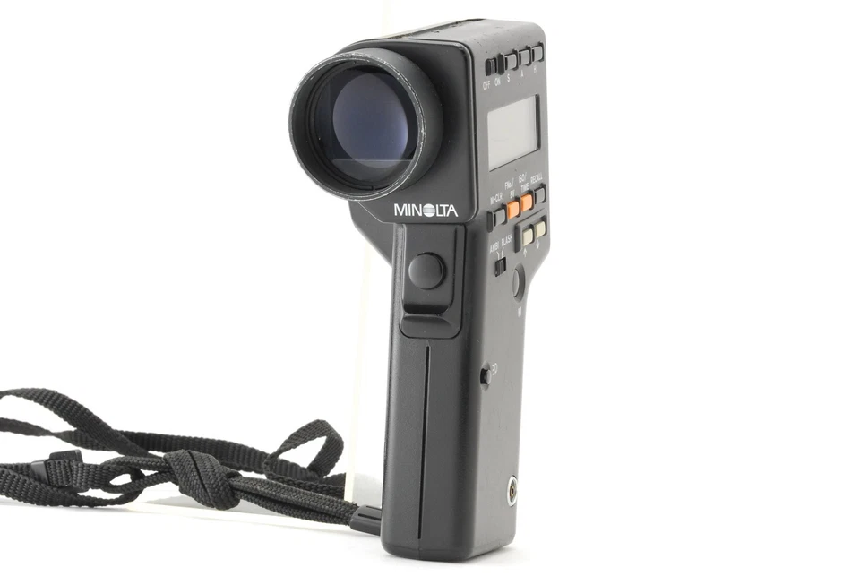 Read 【Exc+5 w/Strap】 Minolta Spotmeter F Light Exposure Spot Meter From JAPAN - Image 1 of 4
