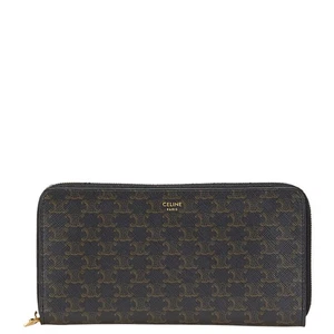 Celine Triomphe Zip Around Geldbörse Damen 【Gebraucht】 - Bild 1 von 11