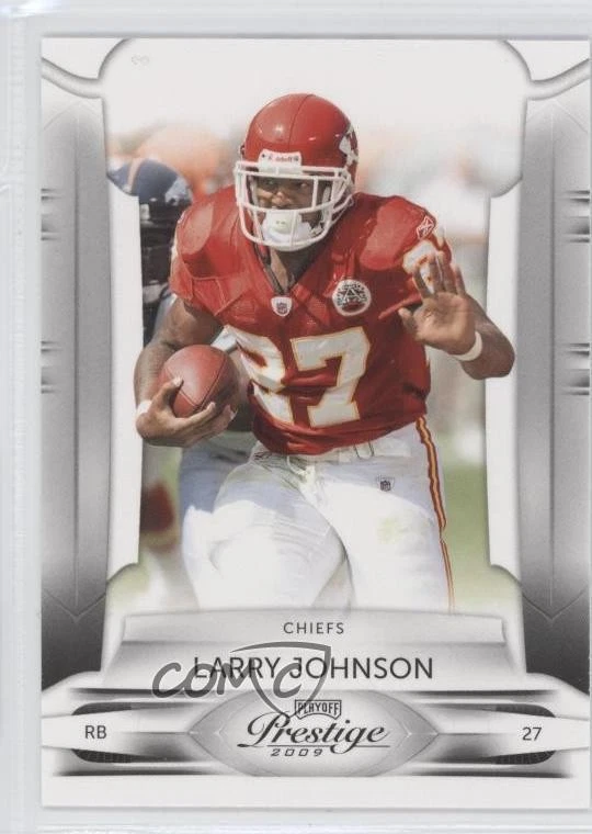 2009 Playoff Prestige Larry Johnson #49 - Image 1 of 2