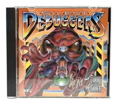 Silent Debuggers (TurboGrafx-16) HuCard, Case & Manual - Tested - Image 1 of 4
