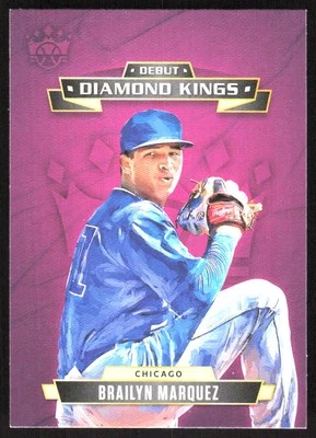 4808G 2021 Panini Diamond Kings #DDK-CC Brailyn Marquez Debut Diamond Kings - Image 1 of 2