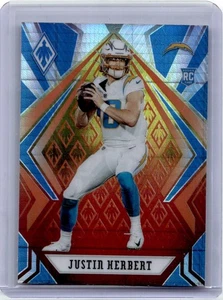 Justin Herbert 2020 Phoenix Fire Burst RC #103 Los Angeles Chargers Rookie SP - Picture 1 of 2