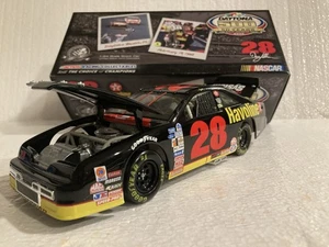 DAVEY ALLISON 1992 ORIGINAL #28 TEXACO/ DAYTONA 500 WIN FORD T-BIRD 1/24 CWC - Picture 1 of 21