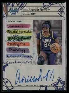 2024-25 Bowman University Chrome #CLA-AM Aneesah Morrow Course Load Autographs - Picture 1 of 2