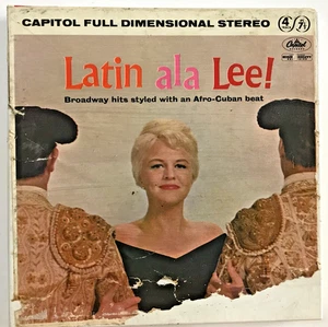 7-1/2ips Peggy Lee Latin ala Lee Afro-Cuban Reel Tape Box Issue - Picture 1 of 3