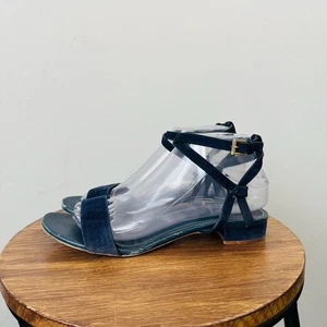Marion Parke marineblaue Damen-Sandalen mit Fersenriemen Größe 8 - Bild 1 von 13