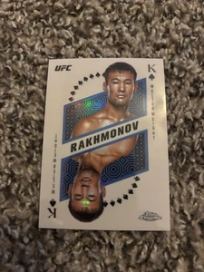 2025 Topps Chrome UFC Shavkat Rakhmonov Kings and Queens SSP #KAQ-5 - Picture 1 of 3