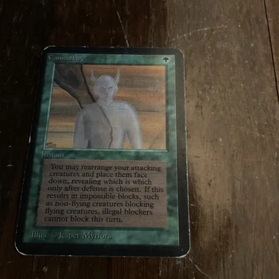 Camouflage - Mtg Alpha Edition MP - Image 1 of 2