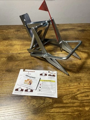 Trampa para topos sin caja trampa para tijera asesino de topos gopher roedores rata ratón para césped Foto 1 de 3