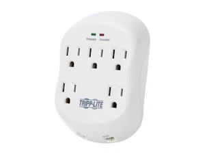 TRIPP LITE SK5TEL-0 5 Outlets 1080 joules Wallmount Direct Plug-In Protect It! - Picture 1 of 5