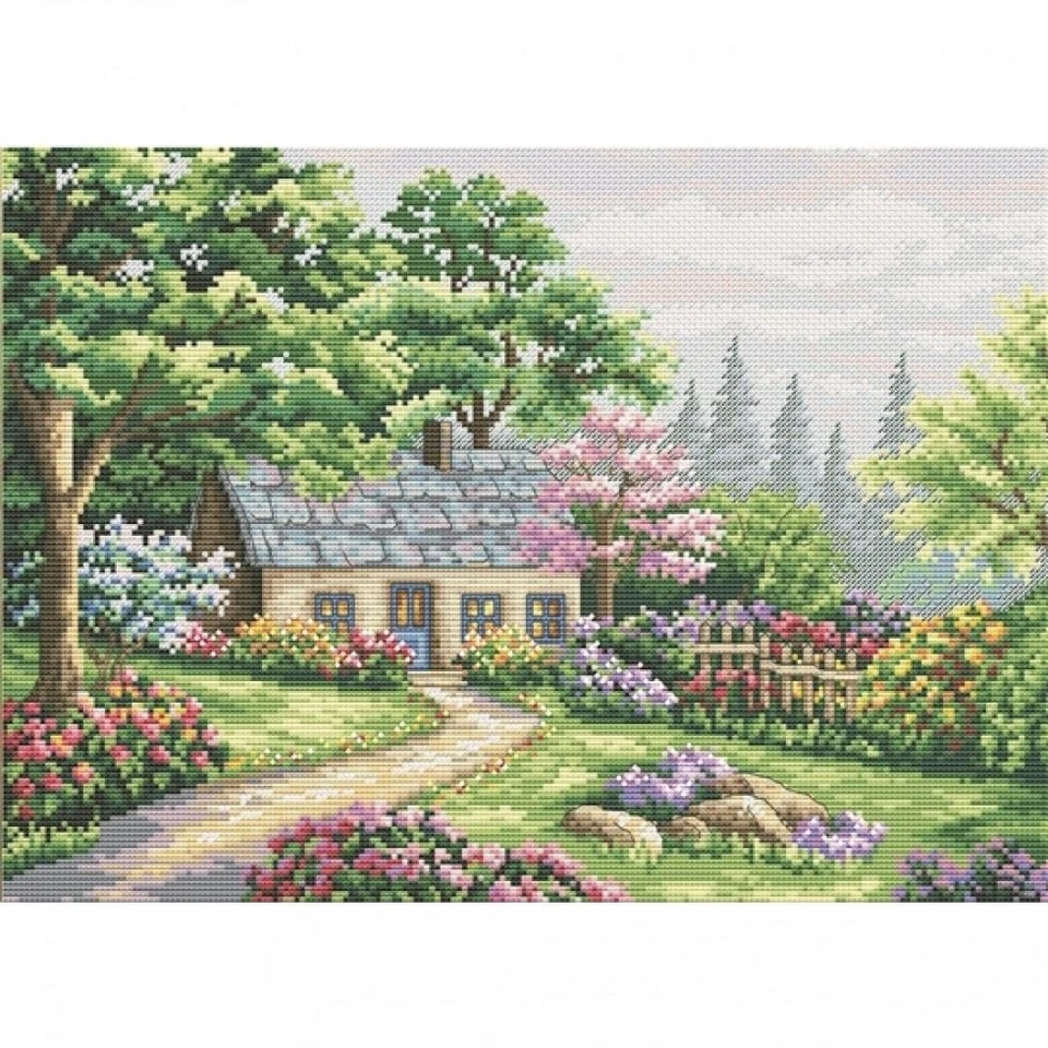 VDV Summer Silence Counted Cross Stitch Kit - Image 1 of 1