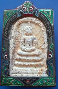 Vintage Thai Buddhist Amulet Pendant - Picture 1 of 6