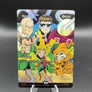 Magic The Gathering Holo Spider-Man Magic The Gathering Hex 0017 Foil (sin fronteras) Magic The Gathering casi nuevo mar - Imagen 1 de 2