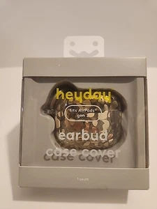 NEW HEYDAY Earbud Silicone Case Cover for Airpods 3rd Generation | Clear & gold - Picture 1 of 5