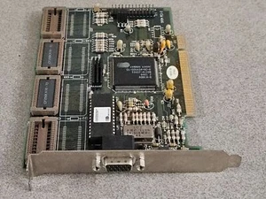 Cirrus Logic VGA Video Graphics Card 5434 PCI-2 Retro Gaming PCI5434-1M - Picture 1 of 5