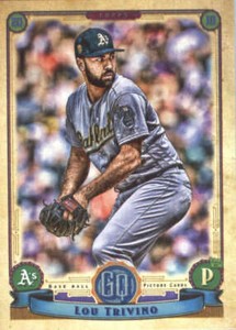 2019 Topps Gypsy Queen #170 Lou Trivino Oakland Athletics Baseball Card