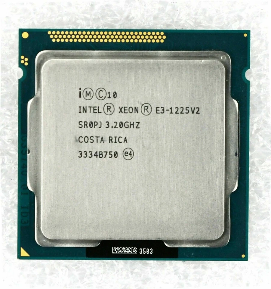 Intel Xeon E3-1225 V2 3.20GHz 4-Core 8MB LGA1155 Server CPU Processor SR0PJ 77W - Image 1 of 1