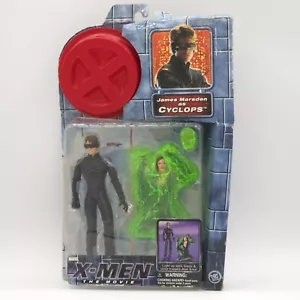 X-Men The Movie James Marsden als CYCLOPS Actionfigur Toy Biz 2000 -- LESEN - Bild 1 von 8