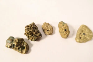 1 Lot of 5 Messing Anhänger Nuggets Baule HA46 5 Curious Brass nuggets pepite - Picture 1 of 7