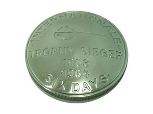 60mm SixDays Tankdeckel Aluminium poliert MZ TS ETZ ETS ES RT 125 150 175 250  m - Bild 1 von 2