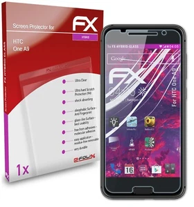 atFoliX Verre film protecteur pour HTC One A9 9H Hybride-Verre - Photo 1 sur 5