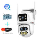 6Mp Hd Wireless Outdoor Security Camera 8X Zoom Humanoid Tracking Ptz Onvif Nvr