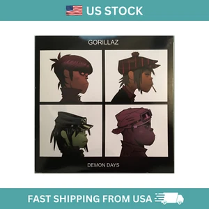 Gorillaz – Demon Days 12" 2LP Vinyl Record - NEW - Picture 1 of 4