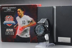 Orologio Jorg Gray JG2500-22 Edizione Limitata Clint Dempsey Gioco Timer Quarzo GIAPPONE - Foto 1 di 12