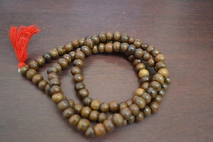 108 PIEZAS COLLAR PULSERA CUENTAS ORACIÓN MALA MADERA NATURAL 8 MM - Imagen 1 de 1