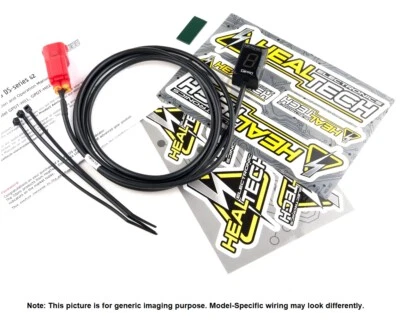 Healtech Gear Position Indicator for Kawasaki ZRX1200 2011 2015 RED - Bild 1 von 4