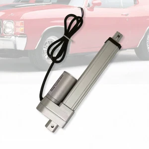 Actuador Lineal 6" Tiempos Plateado Modo Silencioso 1500N/330LBS DC12V Resistente - Imagen 1 de 5