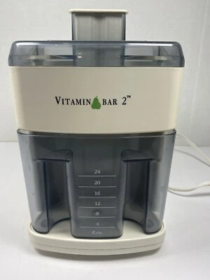 Exprimidor de frutas y verduras Salton Vitamin Bar 2 - #JC-4 blanco eléctrico 225 vatios Foto 1 de 4