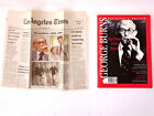 George Burns "The First 100 Years" Magazine AND 1996 L.A. Times Memorial Article