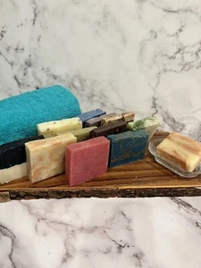 Ugly Soap bundle lot Bulk Clearance Discounted Handmade 4 pounds of soap bars. - Picture 1 of 4