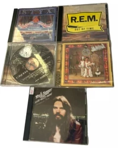 Old School Rock CD Lot of 5 REM Creed STYX Bob Seger Etc - Picture 1 of 3