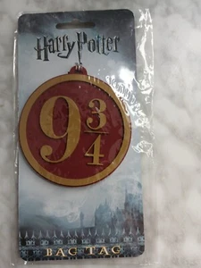 Bolsa de equipaje Harry Potter etiqueta 9 3/4 Bio World Merch Warner Brothers - Imagen 1 de 2