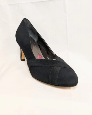 ROS HOMMERSON 75053-97 JENNIFER ЧЕРНЫЙ MICROTOUCH ТКАНИ КЛАССИЧЕСКИЙ НАРЯДНЫЙ НАСОС 9 М - Изображение 1 из 4