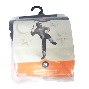 Boys Armored Ninja Costume Size Medium 8/10 New Halloween - Picture 1 of 3