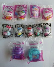 Mcdonalds Hello Sanrio Kitty Toy Houses Hello Kitty Loves Toy Figures Lot of 11