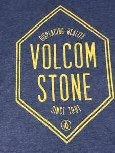 VOLCOM - Camiseta TALLA S - PEQUEÑA | Hombre Manga Corta - Azul - VOLCOM STONE - Imagen 1 de 6
